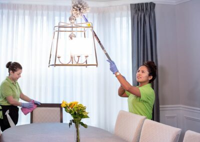 We make sure all fixtures are cleaned | Helping Hands Cleaning Services