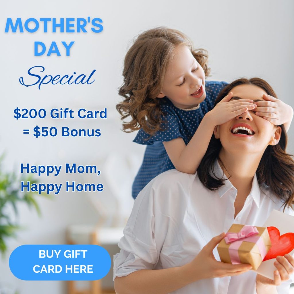 Mother's Day Gift Card Pop Up Banner